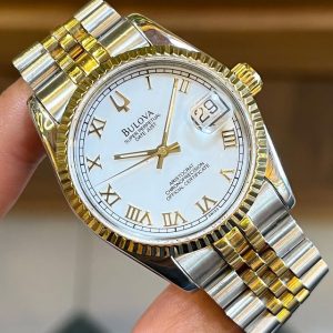 Jual Jam Vintage Bulova Datejust Twotone