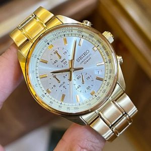 Jual Jam Vintage Seiko Chrono Gold