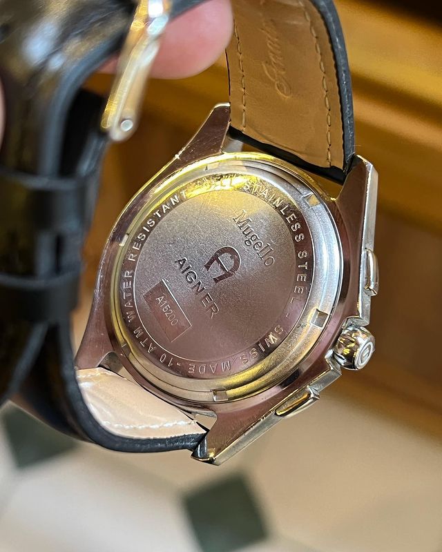 Jual Jam VIntage Aigner Chronograph Jual Jam VIntage Aigner Chronograph