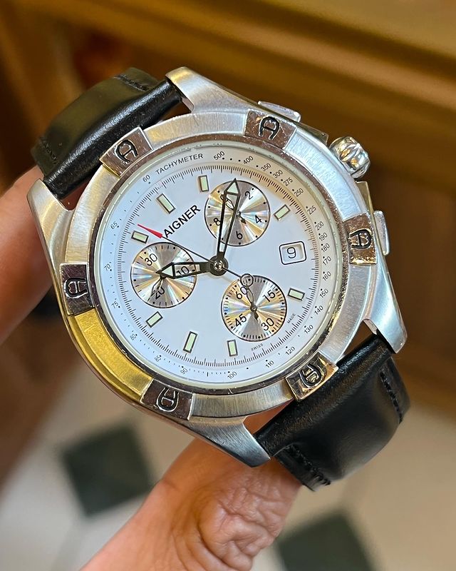 Jual Jam VIntage Aigner Chronograph Jual Jam VIntage Aigner Chronograph