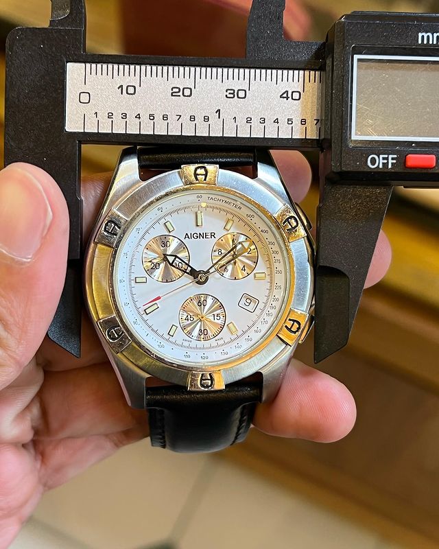 Jual Jam VIntage Aigner Chronograph Jual Jam VIntage Aigner Chronograph
