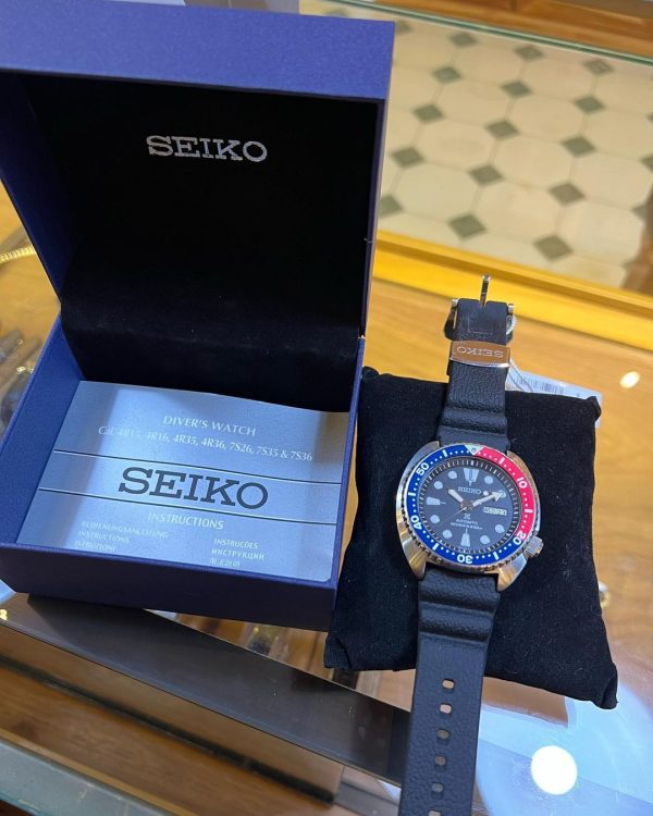 Jual Jam Vintage Seiko Turtle Pepsi