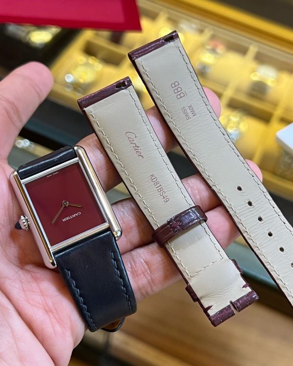 Jual Jam Vintage Cartier Tank Must WSTA00055