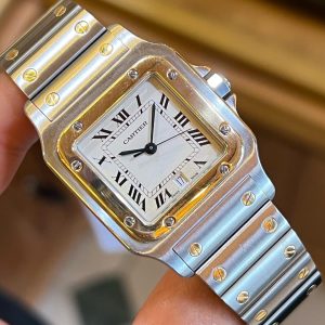 Jual Jam Vintage Cartier Santos Galbee