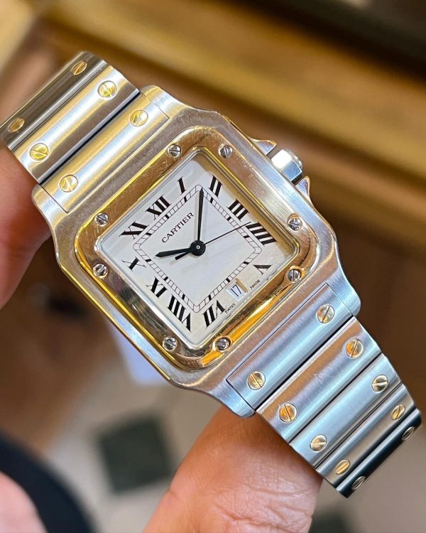 Jual Jam Vintage Cartier Santos Galbee