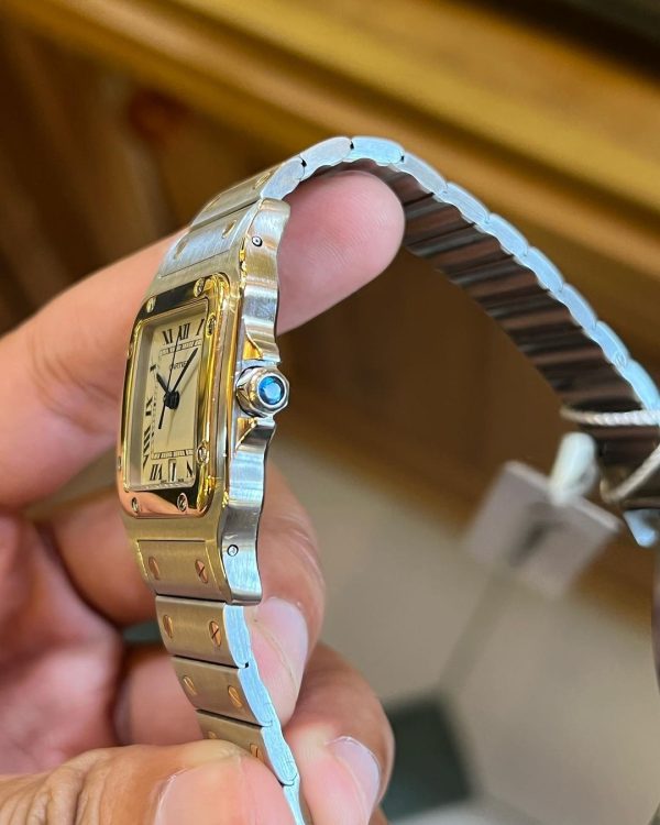 Jual Jam Vintage Cartier Santos Galbee