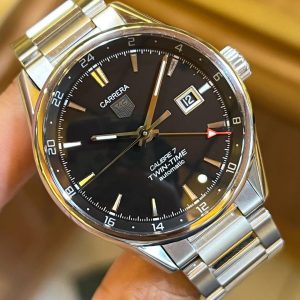 Jual Jam Vintage Tag Heuer Carrera Twin Time WAAR2010