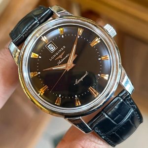 Jual Jam Vintage Longines Conquest Heritage Date Black Dial