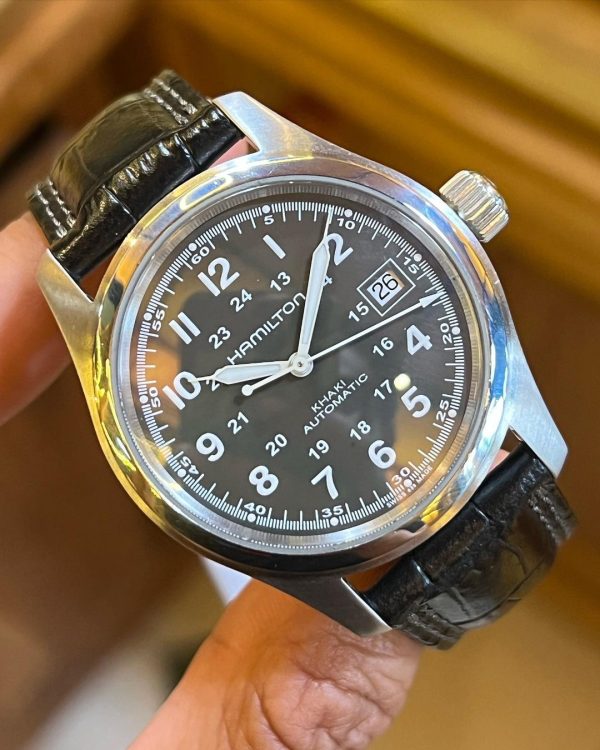 Jual Jam Vintage Hamilton Khaki Green Dial