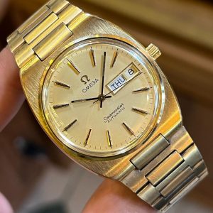 Jual Jam Vintage Omega Seamaster Daydate Gold