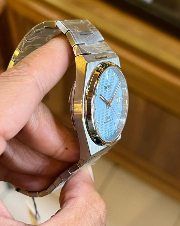 Jual Jam Vintage Tissot PRX Ice Blue