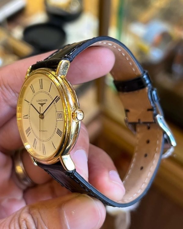 Jual Jam Vintage Longines Roman Dial