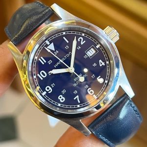 Jual Jam Vintage Hamilton Khaki Blue Dial