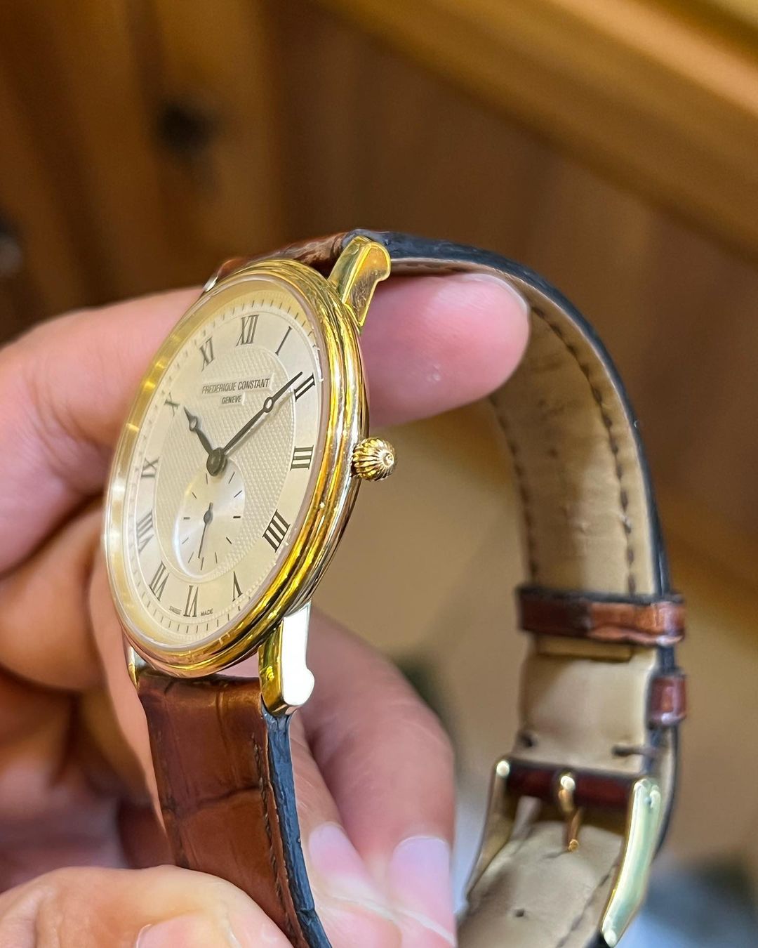 Jual Jam Vintage Frederique Constant Subsecond