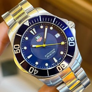 Jual Jam VIntage Tag Heuer WA8112 Blue Dial