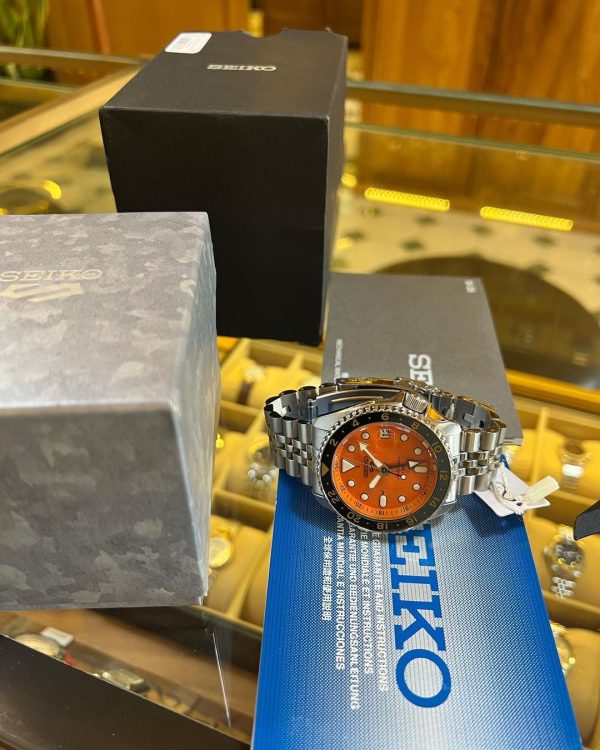 Jual Jam Vintage Seiko GMT SSK005K1 Orange