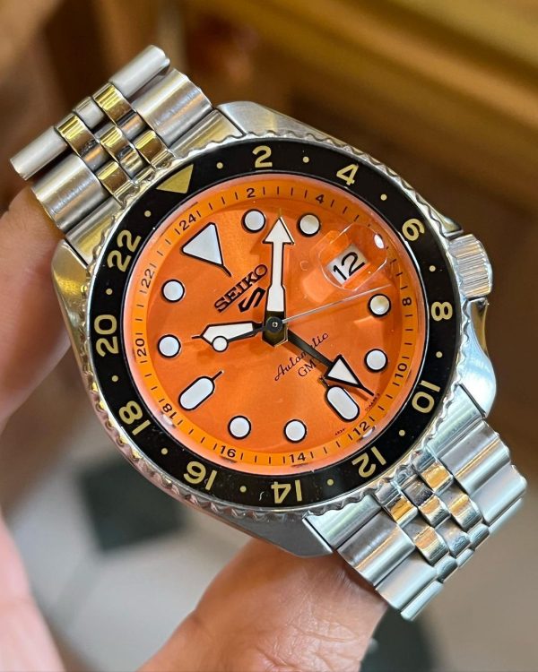 Jual Jam Vintage Seiko GMT SSK005K1 Orange