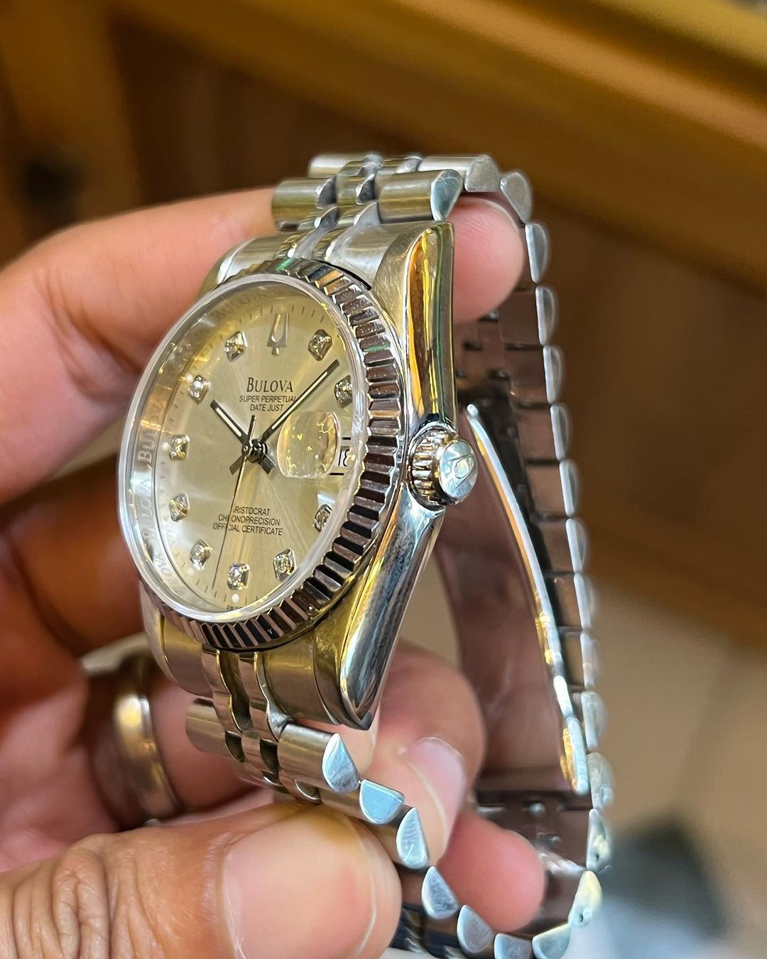 Jual Jam Vintage Bulova Datejust