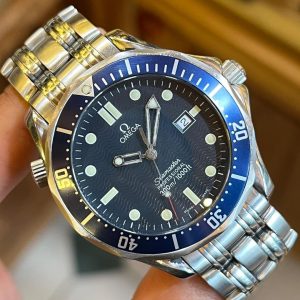 Jual Jam Vintage Omega Seamaster Bond Blue