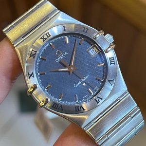 Jual Jam Vintage Omega Constellation Blue