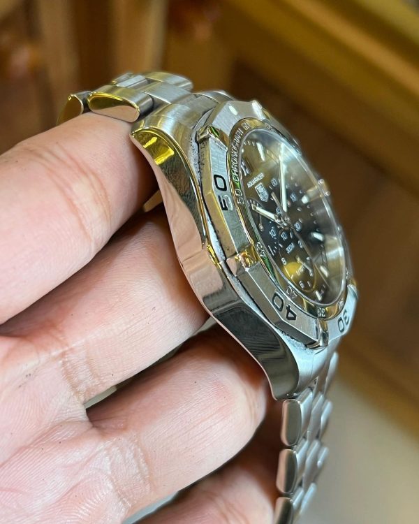 Jual Jam VIntage Tag Heuer Aquaracer CAF101E - left view