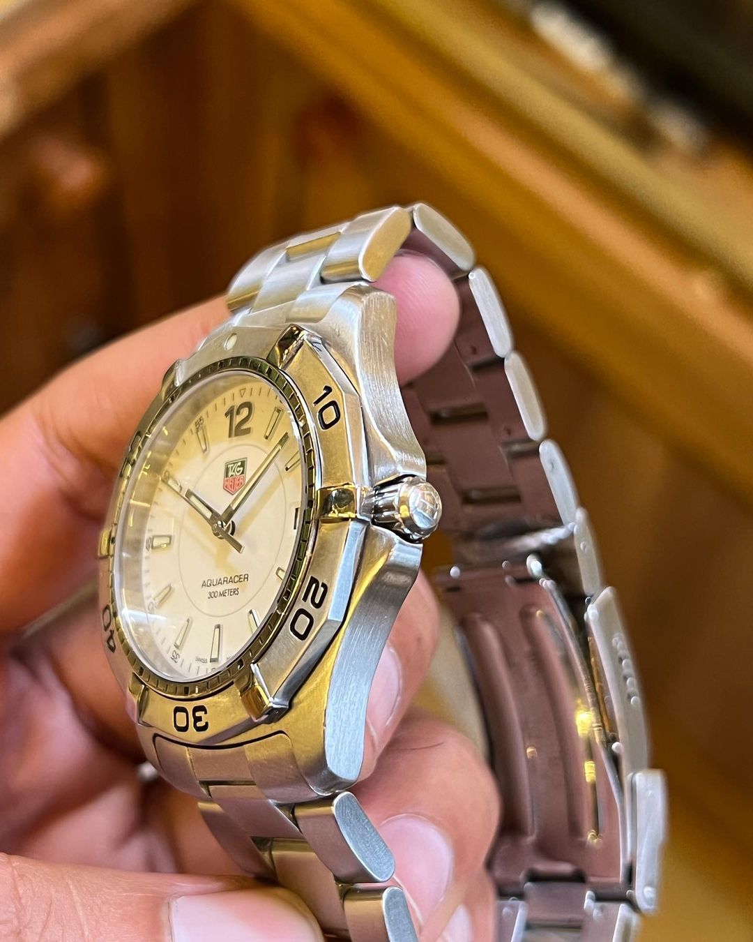 Jual Jam Vintage Tag Heuer Aquaracer WAF1111