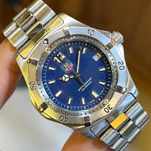 Jual Jam Vintage Tag Heuer WK1113 Blue Dial