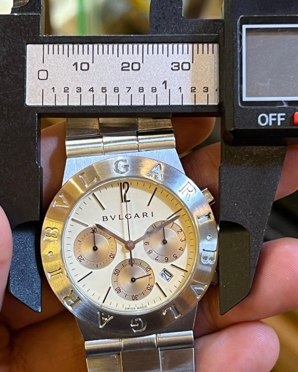 Jual Jam Vintage BVLGARI CH355 size