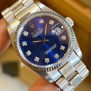 Jual Jam Vintage Bulova Datejust Blue Datejust