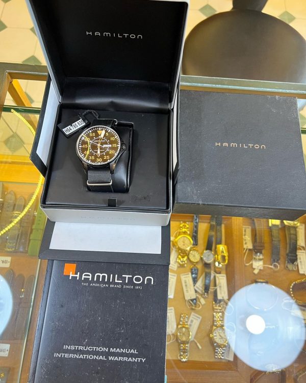 Jual Jam Vintage Hamilton Khaki Big Pilot certificate