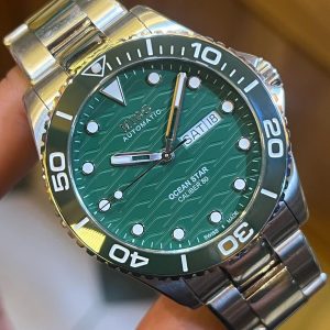 Jual Jam Vintage Mido Ocean Star Green