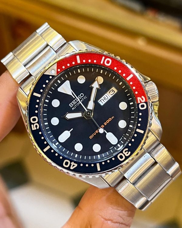 Jual Jam Vintage Seiko SKX009 Pepsi