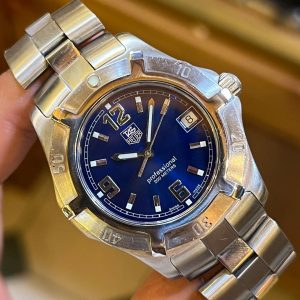 Jual Jam Vintage Tag Heuer Exclusive Blue Dial