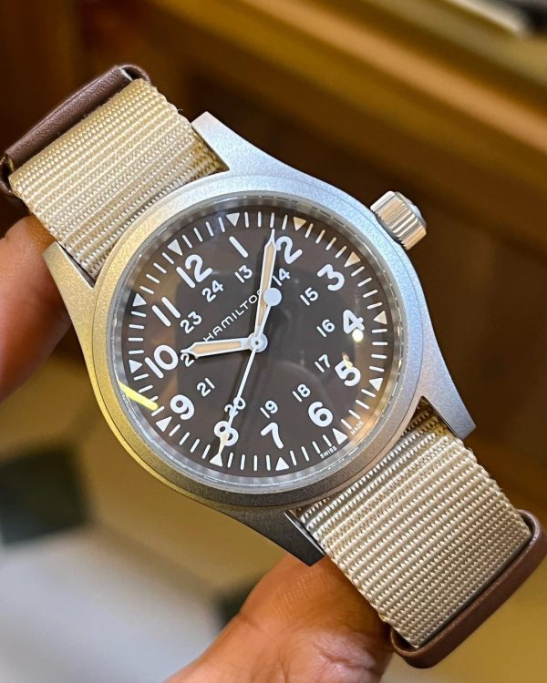 Jual Jam Vintage Hamilton Military H694390