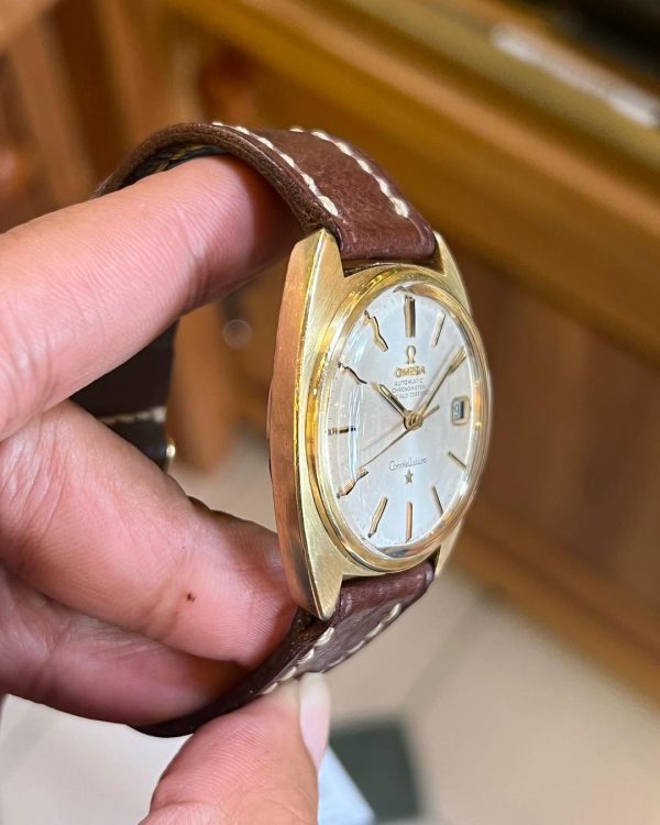 Jual Jam Vintage Omega Constellation REF. CD 168017 left