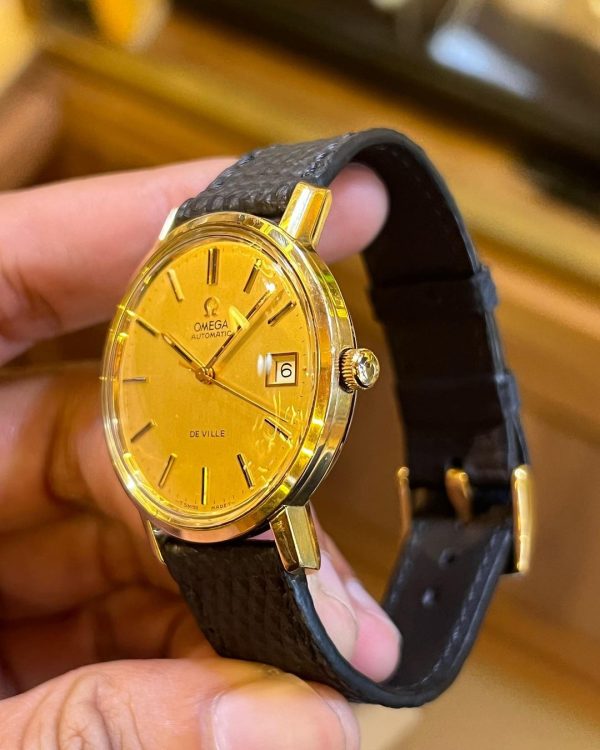 Jual Jam Vintage Omega De VIlle REF. 166.0161 right