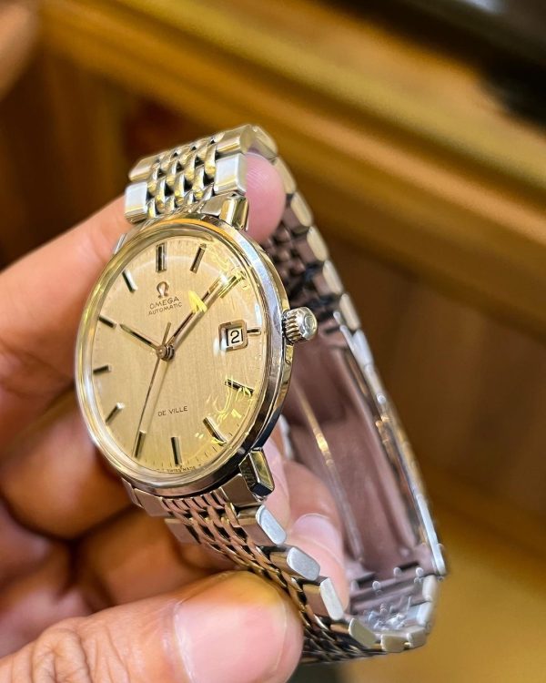 Jual Jam Vintage Omega De Ville REF. 166.033 right