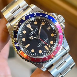 Jual Jam Vintage Seiko NH35 Mod Pepsi