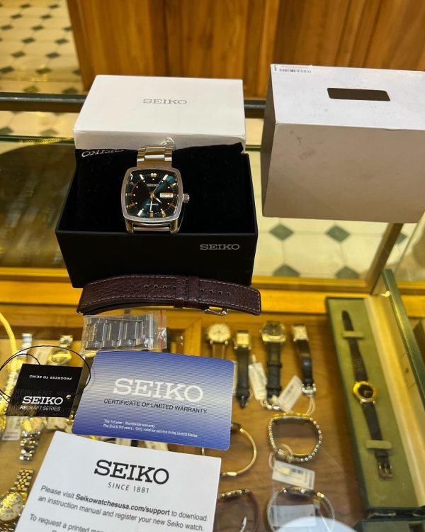 Jual Jam Vintage Seiko SNKP27 RECRAFT certificate