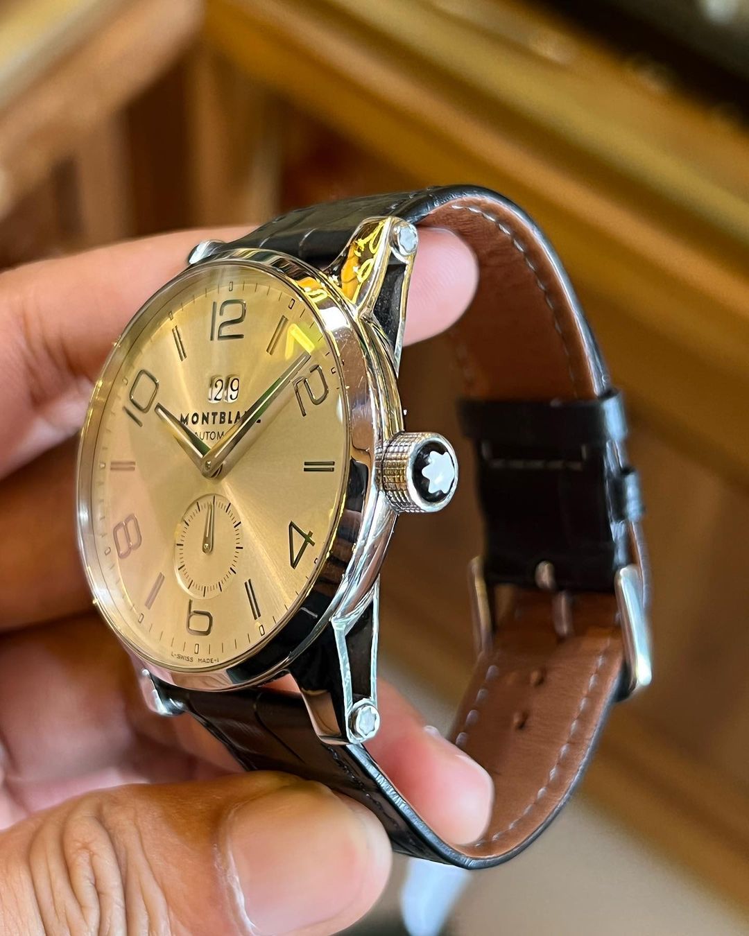 Jual Jam Vintage Montblanc Timewalker REF.7071 right