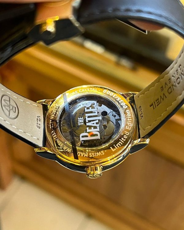 Jual Jam Vintage Raymond Weil The Beatles Limited Edition back