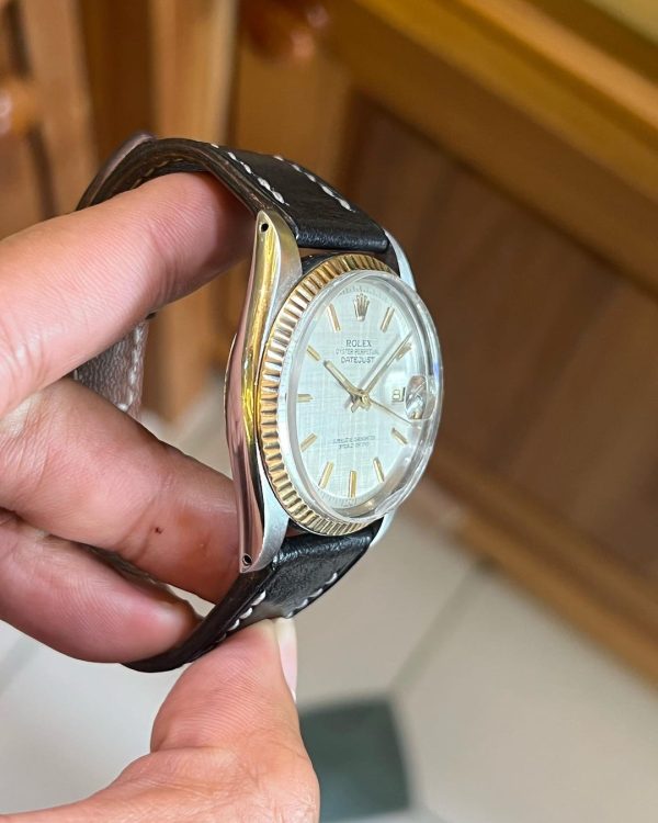 Jual Jam Vintage Rolex Datejust 1601 Circa 1977 left