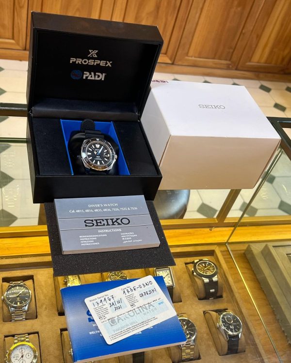 Jual Jam Vintage Seiko King Samurai SRPG21K1 Padi box